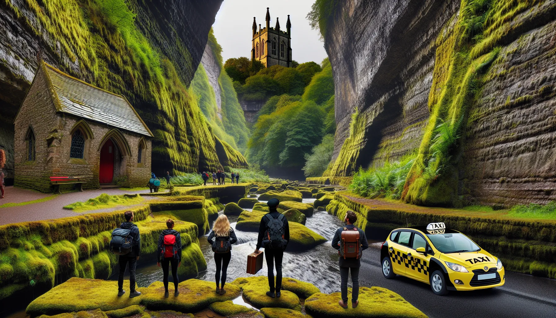 Discover the Mythical Beauty of Lud's Church with Magnum Private Hire – Your Trusted Taxi Service in Stoke-on-Trent & Staffordshire